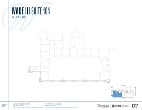 5440 Wade Park Blvd, Raleigh, NC à louer Plan de site– Image 1 sur 2