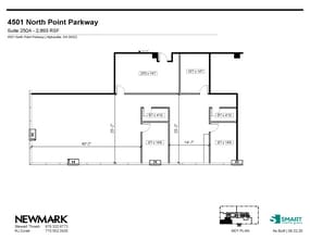 4501 North Point Pky, Alpharetta, GA à louer Plan d’étage– Image 1 sur 1