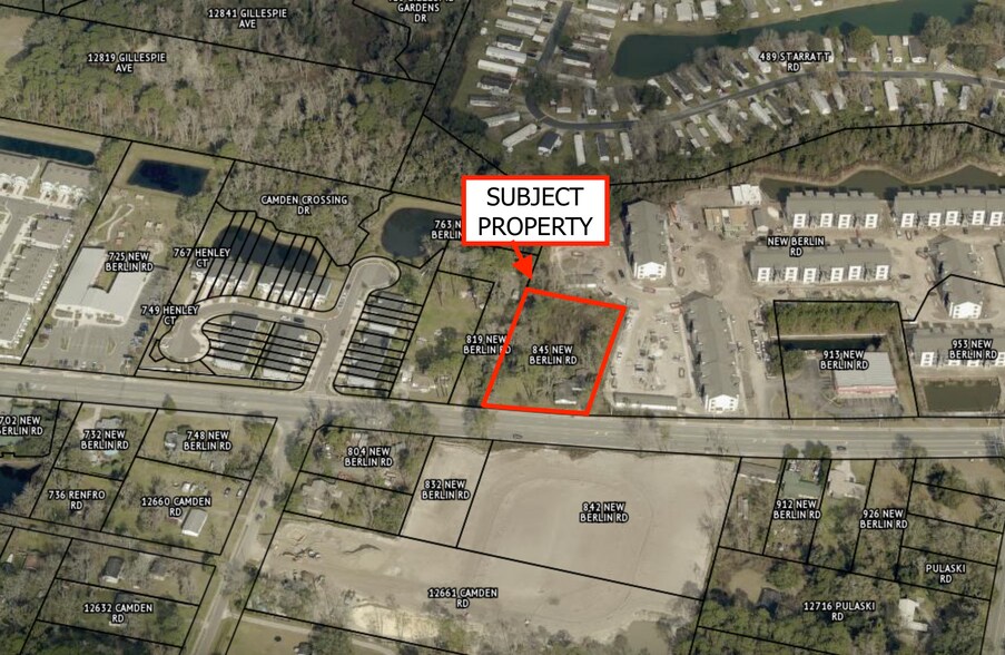 845 New Berlin Rd, Jacksonville, FL à vendre - Aérien – Image 1 sur 1