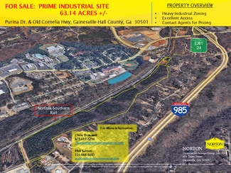 Plus de détails pour 1255 Purina Dr, Gainesville, GA - Terrain à vendre