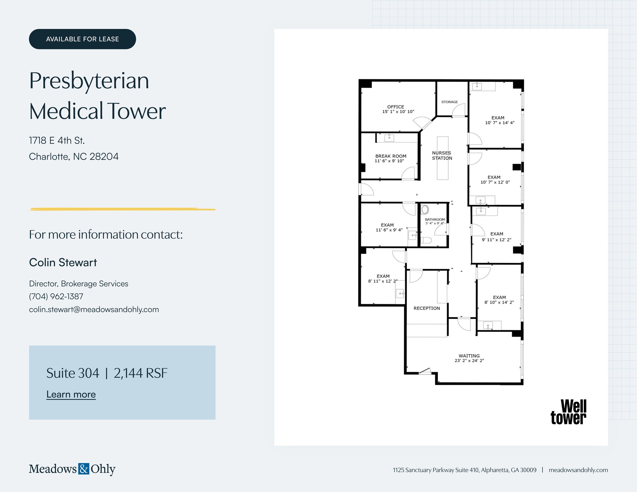 1718 E 4th St, Charlotte, NC à louer Plan de site– Image 1 sur 2