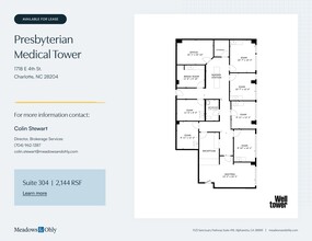 1718 E 4th St, Charlotte, NC à louer Plan de site– Image 1 sur 2