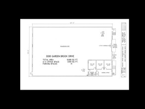 3330 Garden Brook Dr, Farmers Branch, TX à louer Plan d’étage– Image 1 sur 1