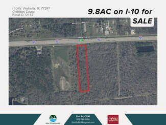 Plus de détails pour 00 Interstate 10, Wallisville, TX - Terrain à vendre