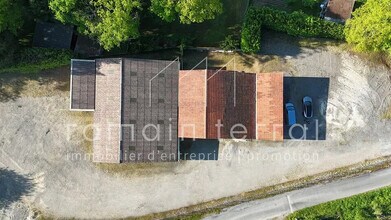 Saint-Junien - VUE AÉRIENNE  vue de carte