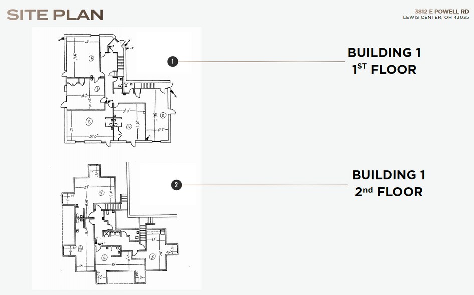 3812 E Powell Rd, Lewis Center, OH à louer - Plan d’étage – Image 2 sur 7