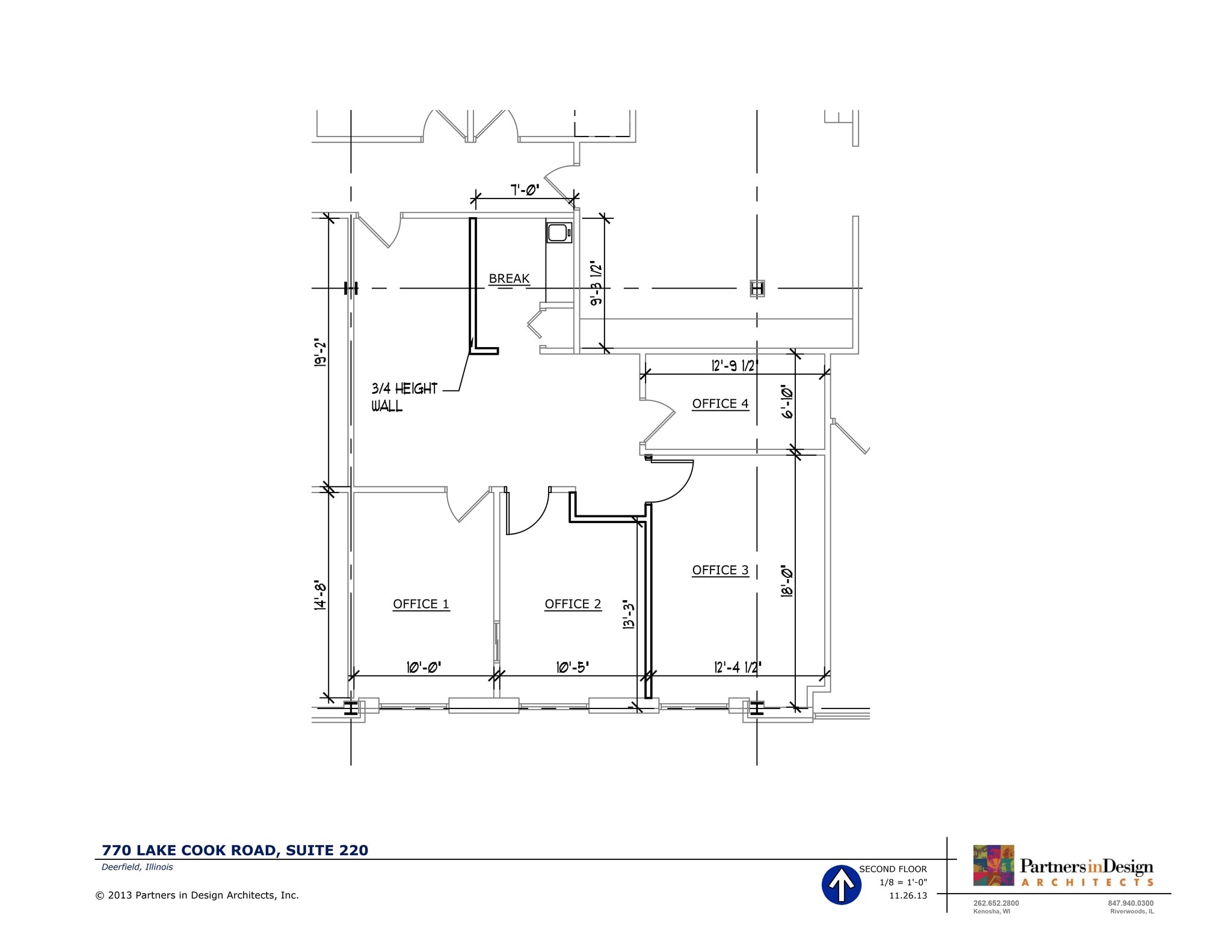 770 Lake Cook Rd, Deerfield, IL à louer Plan de site– Image 1 sur 8