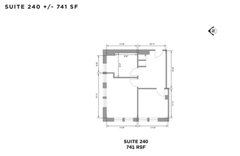 330 S Naperville Rd, Wheaton, IL à louer Plan d’étage– Image 2 sur 2