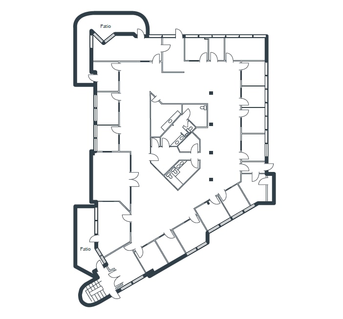 17991-17993 Cowan, Irvine, CA à louer Plan d’étage– Image 1 sur 1