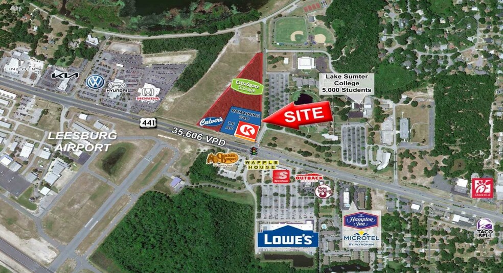 9745 Silver Lake dr, Leesburg, FL à louer - Photo principale – Image 1 sur 3