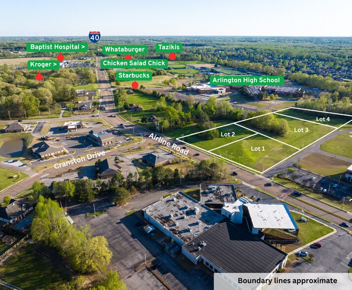 0 Airline Road, Arlington, TN à vendre - Photo de l’immeuble – Image 1 sur 6