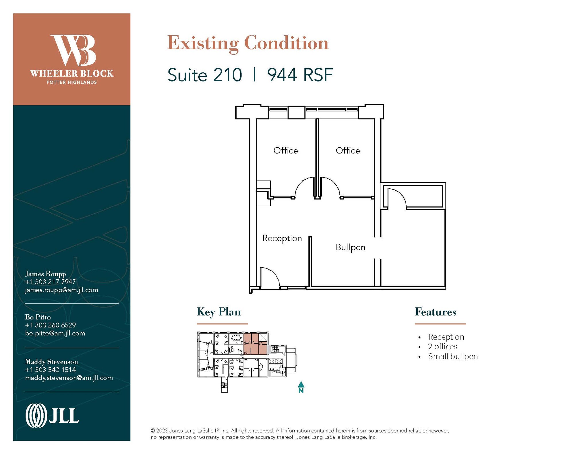 2150 W 29th Ave, Denver, CO à louer Plan d’étage– Image 1 sur 2