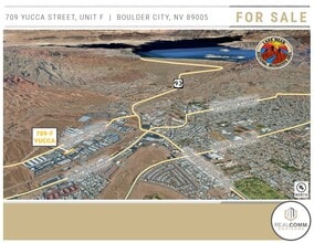709 Yucca St, Boulder City, NV - Vue aérienne vue de carte