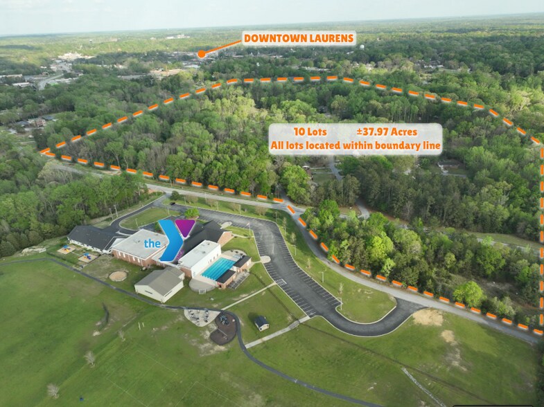 Overbrook Dr, Laurens, SC à vendre - Aérien – Image 1 sur 17