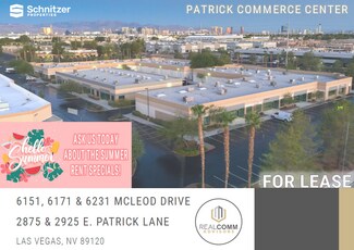 Plus de détails pour 2875 E Patrick Ln, Las Vegas, NV - Industriel/Logistique à louer
