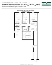 560 W Frontier Pky, Celina, TX à louer Plan d’étage– Image 2 sur 3
