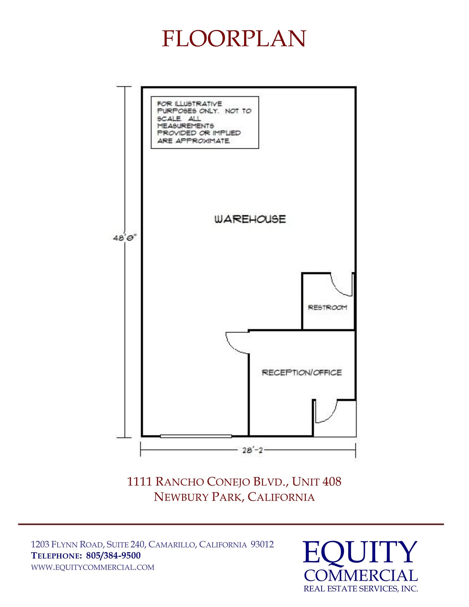 1111 Rancho Conejo Blvd, Newbury Park, CA à louer Plan de site– Image 1 sur 1