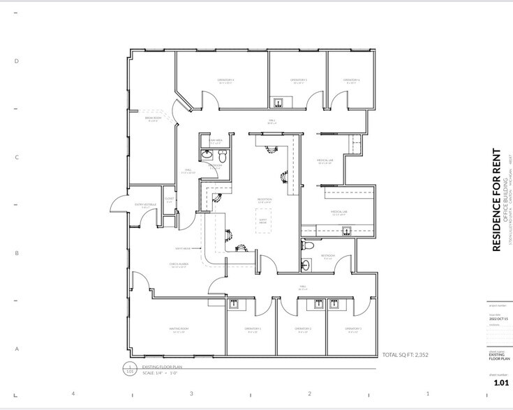 5730 N Lilley Rd, Canton, MI à louer - Plan d’étage – Image 2 sur 10