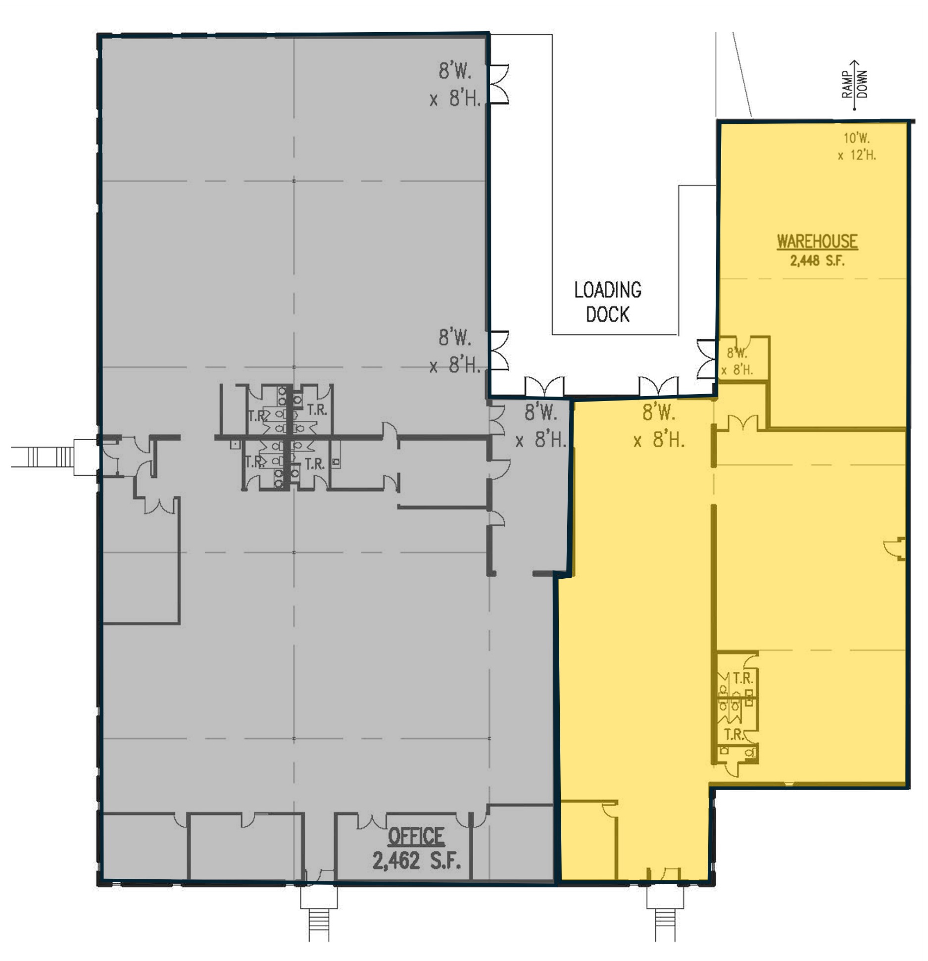 7540-7560 Mcewen Rd, Centerville, OH à louer Plan d’étage– Image 1 sur 2