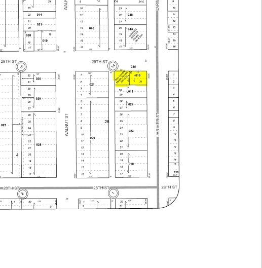 2851 Larimer St, Denver, CO à louer - Plan cadastral – Image 2 sur 6
