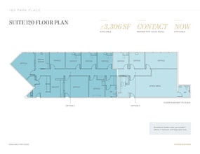 100 Park Pl, San Ramon, CA à louer Plan d’étage– Image 1 sur 1