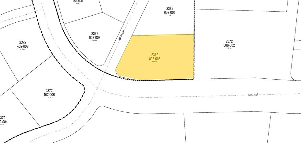 3201 SW 34th St, Ocala, FL à louer - Plan cadastral – Image 2 sur 6