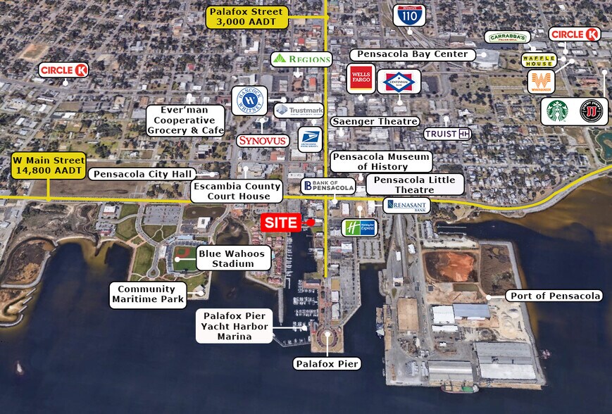 17 W Cedar St, Pensacola, FL à louer - Photo de l’immeuble – Image 2 sur 12
