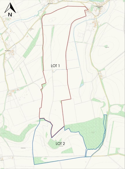 Land at West End Farm portefeuille de 2 biens à vendre sur LoopNet.fr - Plan cadastral – Image 3 sur 11