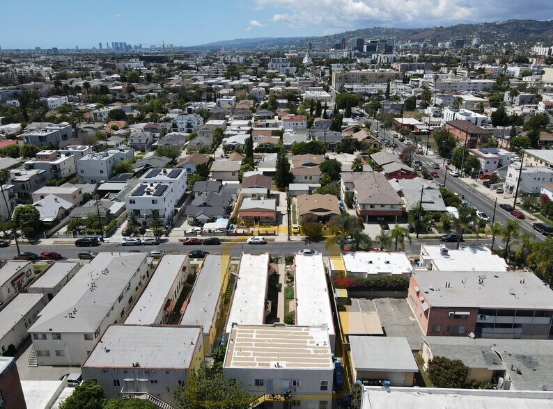 1246-1248 N Kenmore Ave, Los Angeles, CA à vendre - Aérien – Image 3 sur 8