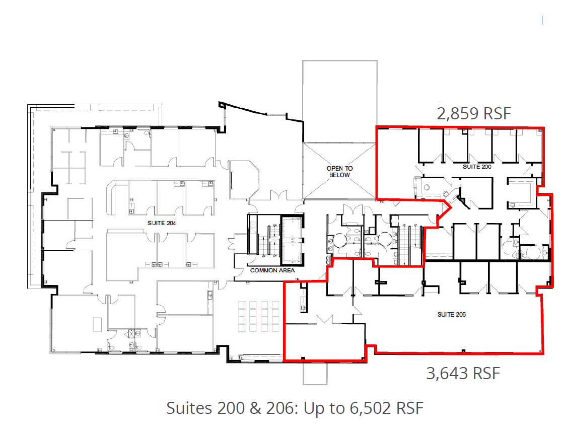 2222 W Rosedale St, Fort Worth, TX à louer Plan d’étage– Image 1 sur 1