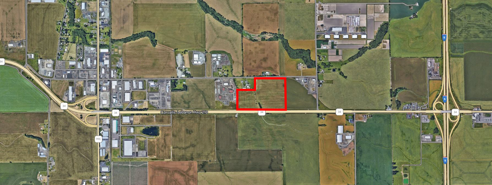 Corvallis-Lebanon Hwy 210, Tangent, OR à vendre - Aérien – Image 3 sur 3