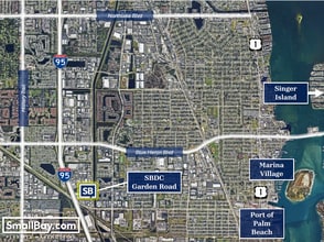 6461 Garden Rd, Riviera Beach, FL - VUE AÉRIENNE  vue de carte