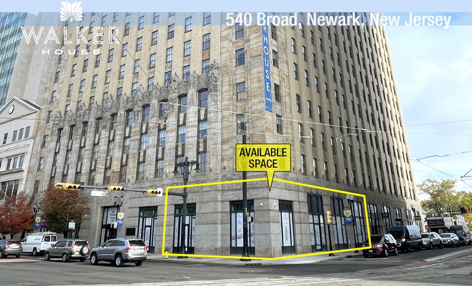 540 Broad St, Newark, NJ à louer - Photo de l’immeuble – Image 1 sur 8