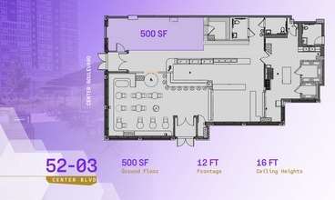 5203 Center Blvd, Long Island City, NY à louer Plan d’étage– Image 1 sur 1