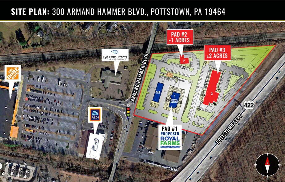 300 Armand Hammer Blvd, Pottstown, PA à louer - Photo principale – Image 2 sur 2