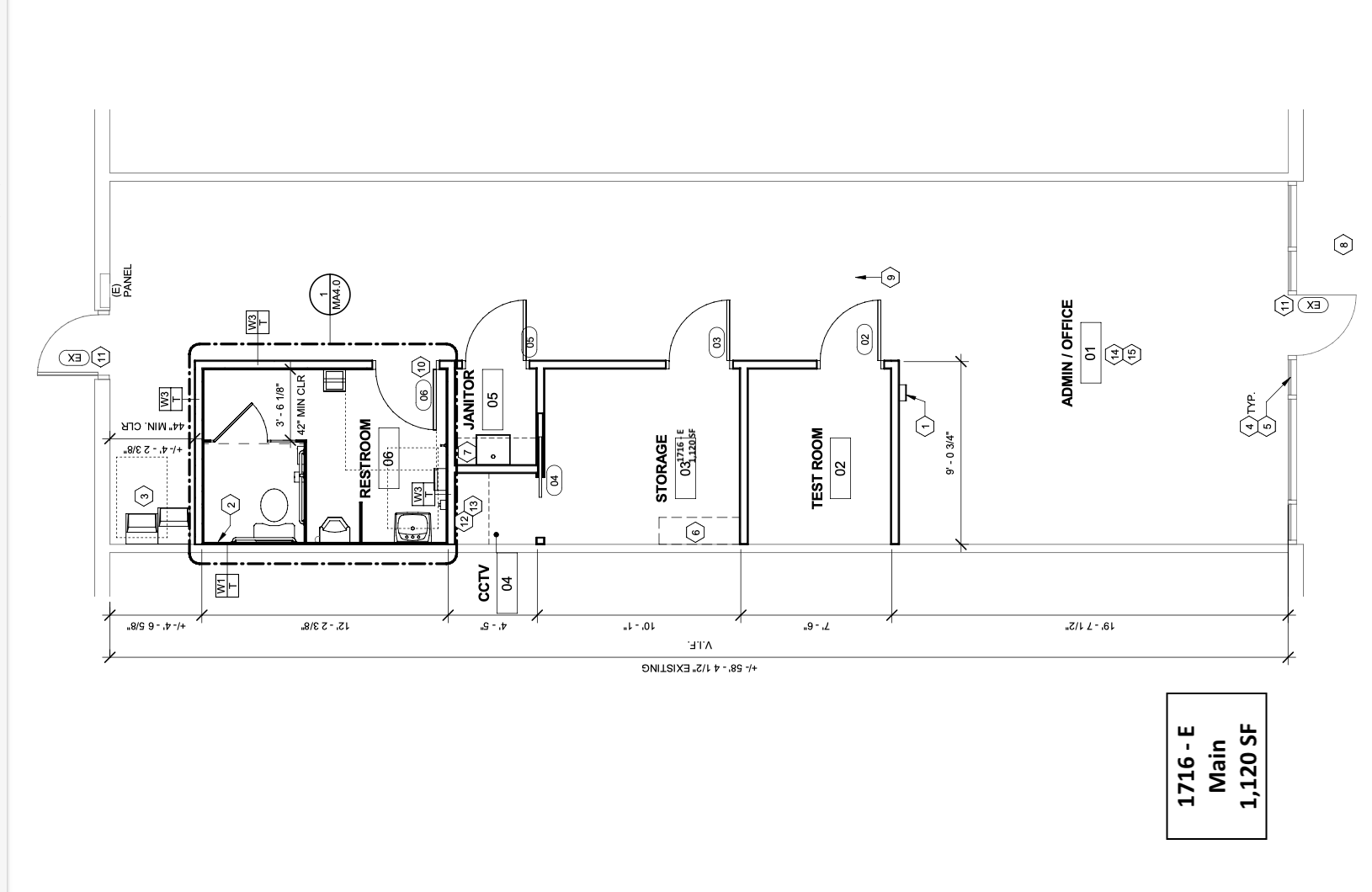 1716-1834 N Main St, Longmont, CO à louer Plan d’étage– Image 1 sur 1
