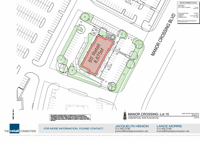 13040 Manor Crossing Blvd, Manor, TX à louer - Plan de site – Image 1 sur 6