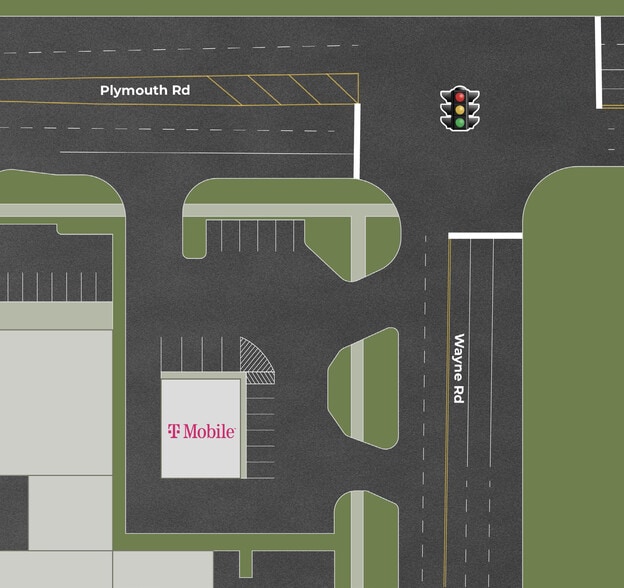 34901 Plymouth Rd, Livonia, MI à louer - Plan de site – Image 2 sur 2
