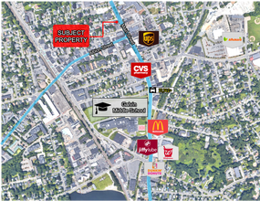 369 Main St, Wakefield, MA - VUE AÉRIENNE  vue de carte - Image1