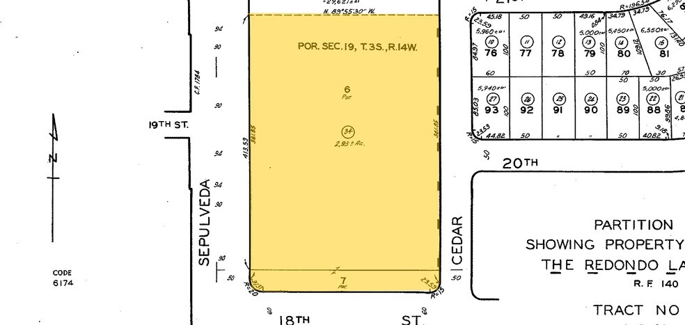 2000-2008 N Sepulveda Blvd, Manhattan Beach, CA à louer - Plan cadastral – Image 2 sur 5