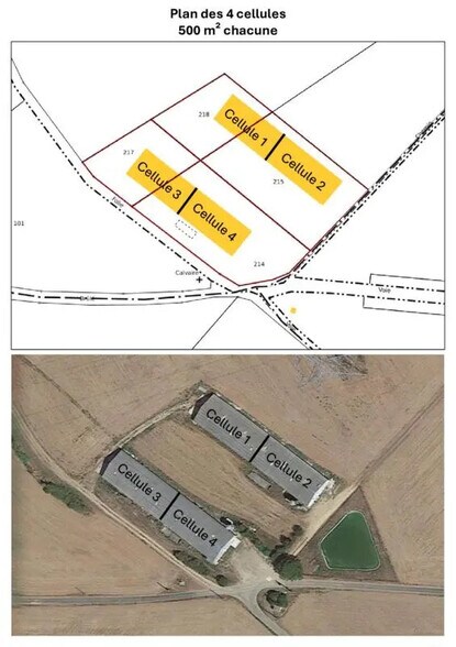 Local d'activités dans Fossé à vendre - Plan de site – Image 3 sur 3