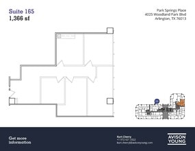 4025 Woodland Park Blvd, Arlington, TX à louer Plan d’étage– Image 1 sur 1