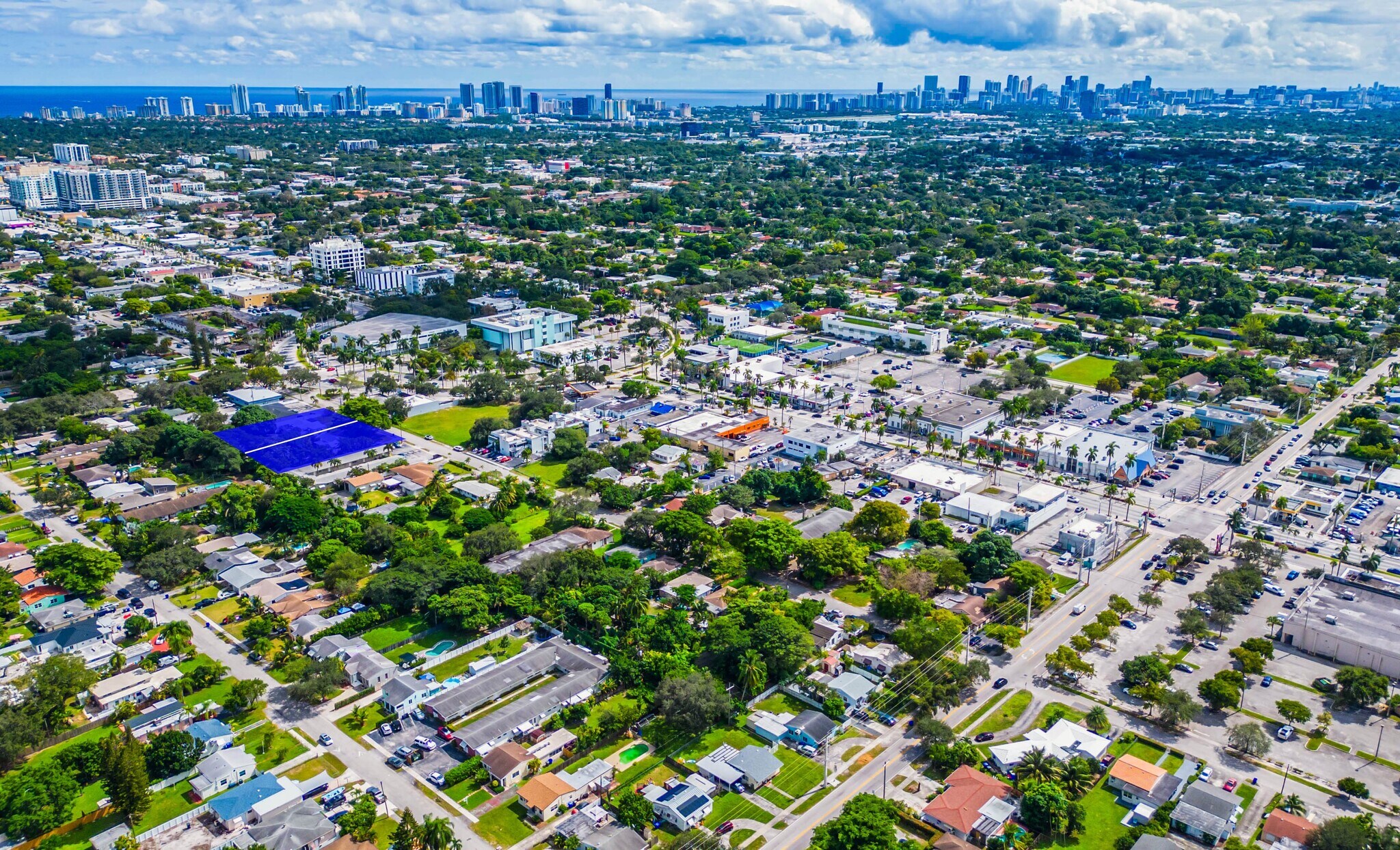 2621-2631 Polk St, Hollywood, FL à vendre Aérien– Image 1 sur 6