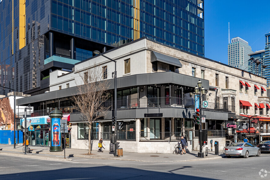 1467-1471 Rue Crescent, Montréal, QC à louer - Photo de l’immeuble – Image 1 sur 4