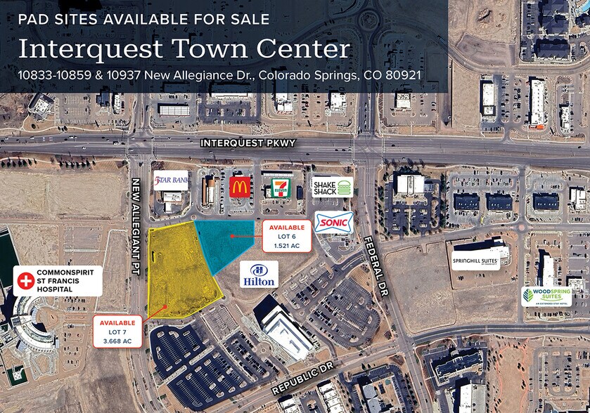 10833-10859 New Allegiance Dr, Colorado Springs, CO à vendre - Photo de l’immeuble – Image 1 sur 3