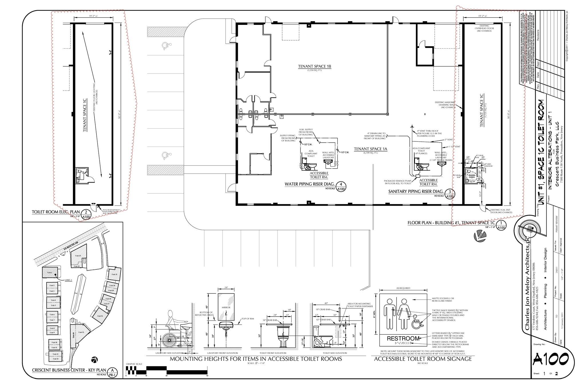 7300 N Crescent Blvd, Pennsauken, NJ à louer Plan d’étage– Image 1 sur 1