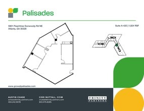 5901 Peachtree Dunwoody Rd NE, Atlanta, GA à louer Plan de site– Image 1 sur 1