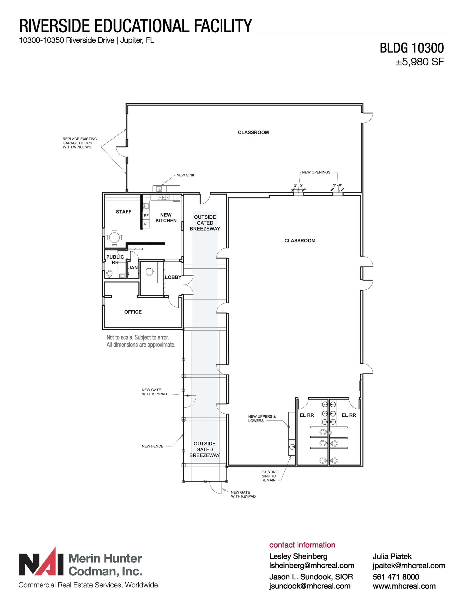 10300 Riverside Dr, Palm Beach Gardens, FL à louer Plan d’étage– Image 1 sur 1