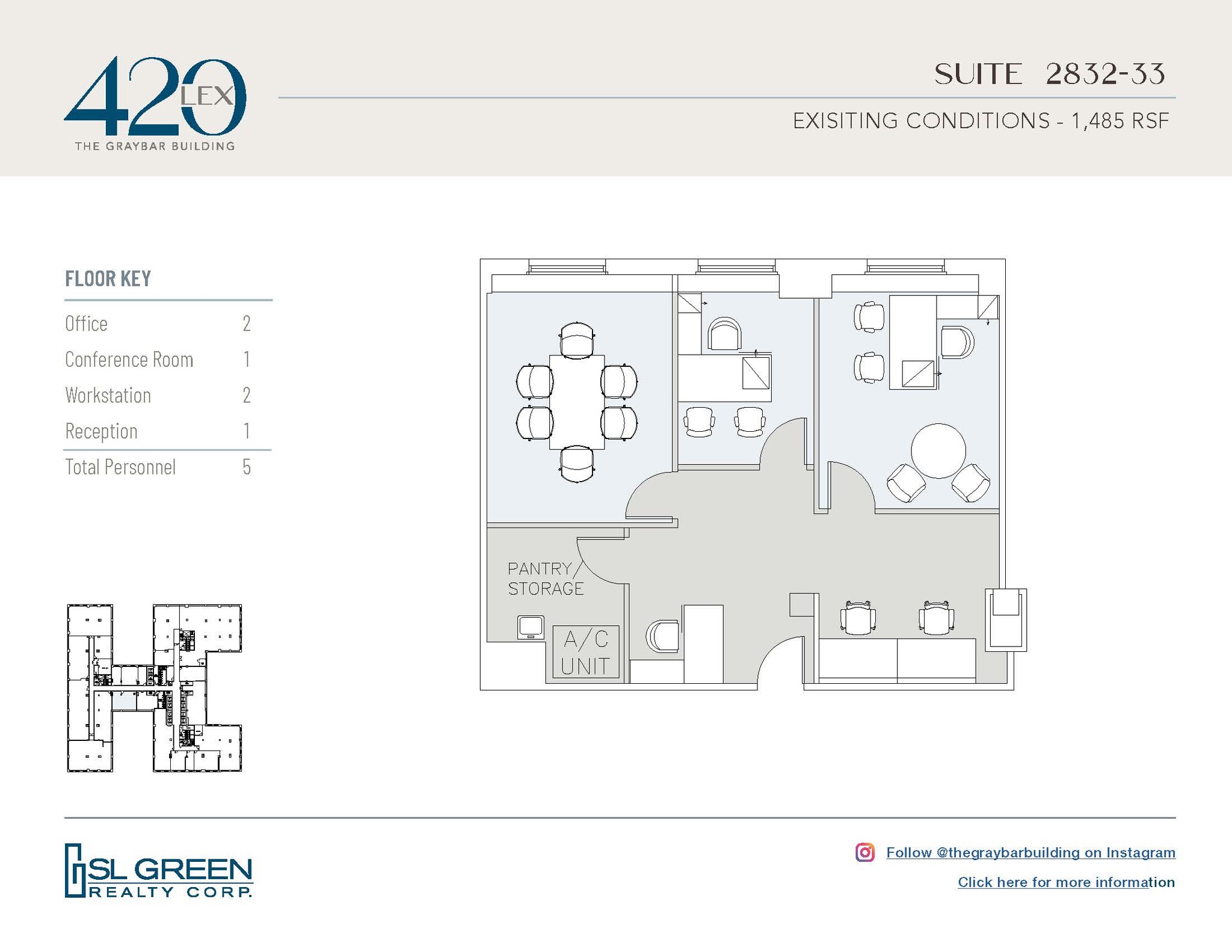 420 Lexington Ave, New York, NY à louer Plan d’étage– Image 1 sur 1