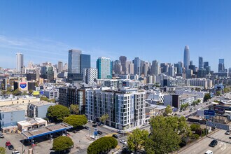 377 6th St, San Francisco, CA - VUE AÉRIENNE vue de carte